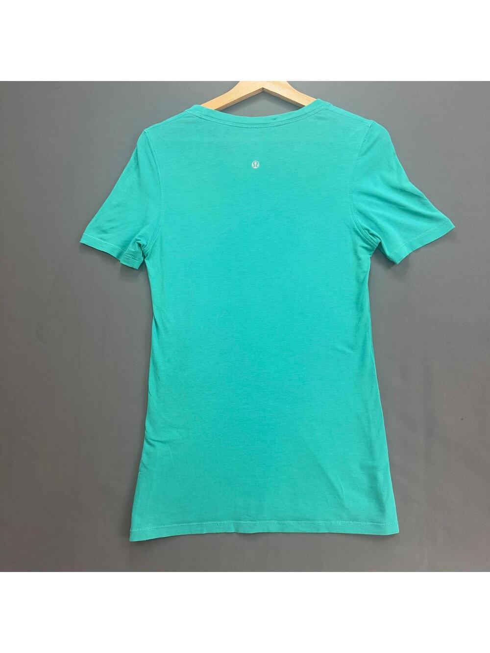 Lululemon Short Sleeve T-Shirt Teal Green Size S